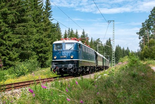 Ansicht historischer Zug