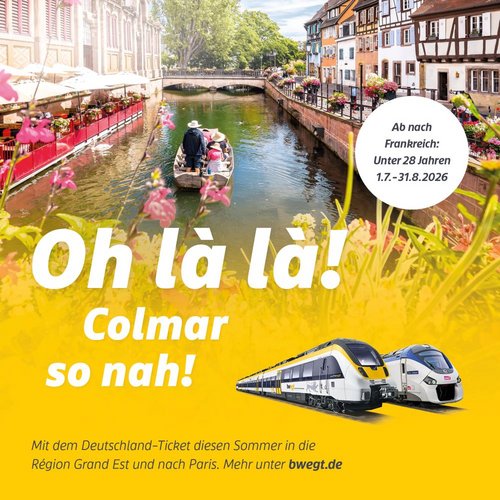 Bild zur bwegt-Sommeraktion mit D-Ticket