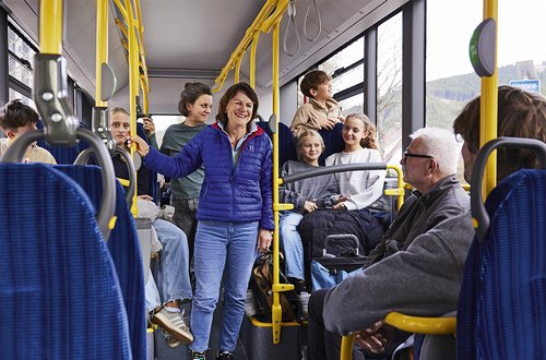 Key-Visual zu Fahrgastbeirat im RVF