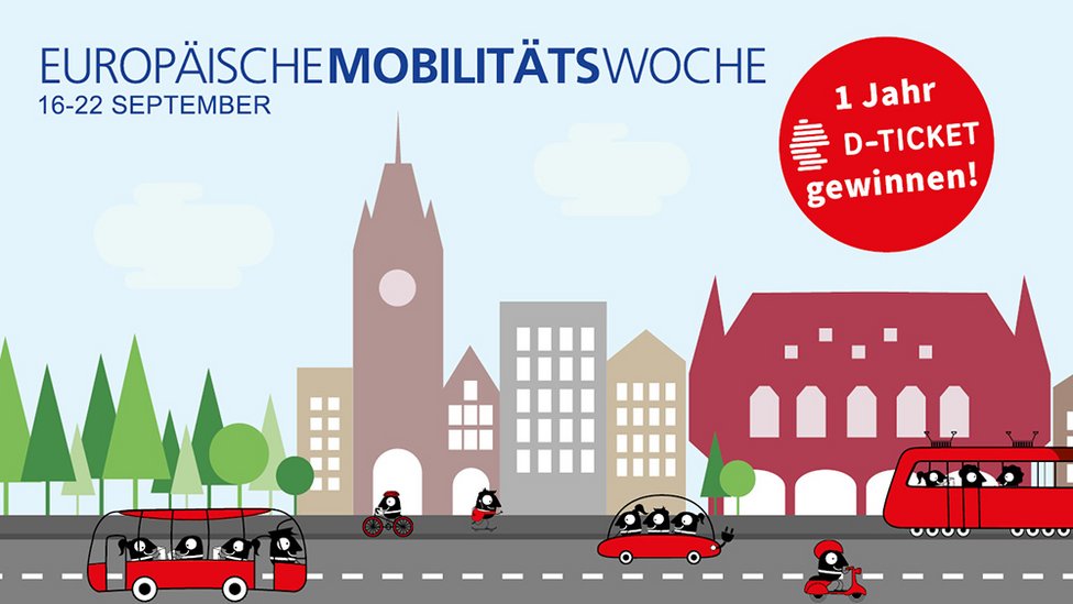 Key-Visual der Europäischen Mobilitätswoche